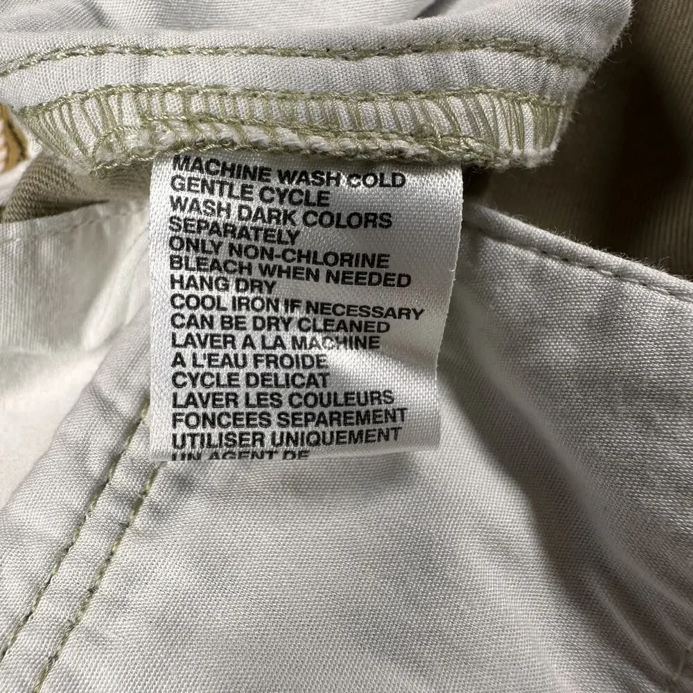 Tommy Bahama Shorts Mens 38 Khaki Beige Stretch Classic Chino Flat Front Casual - Picture 7 of 11